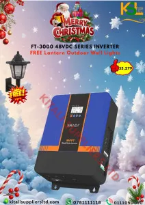 3kVA 24V Snadi Hybrid Inverter – Solar + Battery + Grid Smart Power Solution