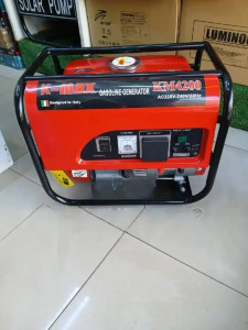 KM-4200 Portable Petrol Generator – 4.2kVA, Low Fuel Consumption, Manual Start, 100% Copper Coil