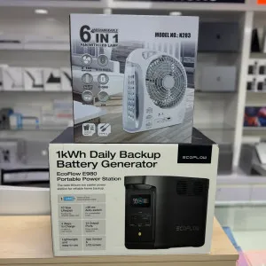 EcoFlow EFE980 1000W 1kWh Portable Power Station + Free Gift