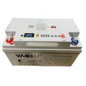Yachu 12V 80Ah Multifunctional Solar Battery – Reliable Power Storage