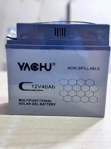 Multifunctional Solar Battery 12V 40Ah – Reliable Power for Solar & Backup Systems