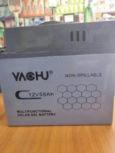 Yachu Multifunctional Solar Battery 12V 58Ah – Reliable Power Storage