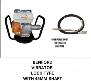 Benford Concrete Vibrator Lock Type – 45mm Shaft