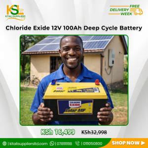 Chloride Exide 12V 100Ah Deep Cycle Battery – Reliable Power Storage Solution