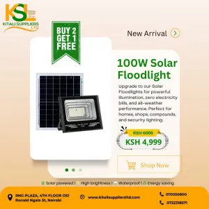 100W Solar Floodlight Buy 2 get 1 Free