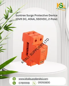 Suntree Surge Protective Device (OVR DC, 40kA, 550VDC, 2-Pole)