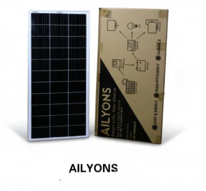 Ailyons 120W Monocrystalline Solar Panel – High Efficiency, Durable & Fast Charging | All-Weather Solar Module