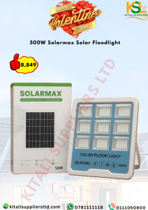 500W Solarmax Solar Floodlight — High-Power Outdoor Solar Illuminator (IP65 Weatherproof)