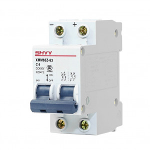 MCB Double Pole (DP) Miniature Circuit Breaker – Reliable Dual-Line Protection