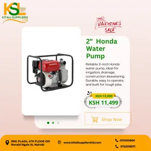 💖 Valentine’s Special: 2″ Honda Water Pump – Reliable & High-Flow 💧🔥 | Kitali Suppliers