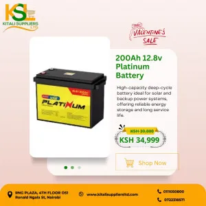 🔋 200Ah 12.8V Platinum Battery – High-Capacity, Long-Lasting Power | Kitali Suppliers ⚡