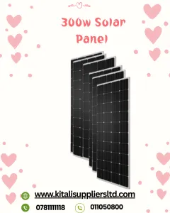 300W Monocrystalline Solar Panel 6PCS
