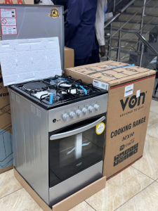 Von Standing Cooker – 3 Gas + 1 Electric with Electric Oven (50 cm × 50 cm) | Compact & Efficient