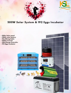 Valentine’s Special 192‑Egg Solar Incubator Full Kit – Reliable Power & Maximum Hatch Success | Multi‑Power Inputs | Easy Control & Durable Build
