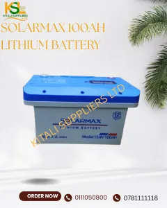 Solarmax 100Ah Lithium Battery
