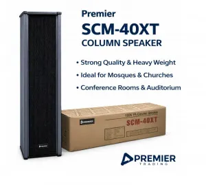 Premier SCM-40XT Column Speaker – Professional PA Audio Solution