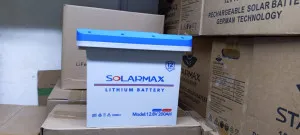 Solarmax 12.8V 200Ah Lithium Battery Smart Storage Solution | kitalisuppliers