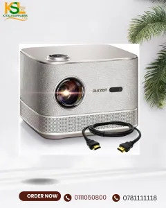 Aurzen Boom 3 Projector, 20M Hdmi Cable