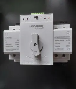 Automatic Changeover/Transfer Switch (ATS) 63A,