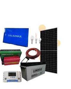 300W Solar Full Kit with 200Ah Battery & 600W Inverter – Complete Home Backup System