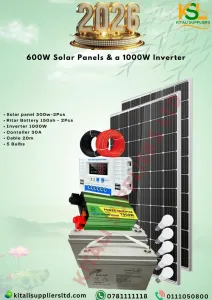 600W Solar Panels with 1000W Inverter Full Kit – kitalisuppliers