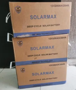 Solarmax 200Ah 20HR Deep Cycle Solar Battery – Heavy Duty Solar & Backup Power Solution