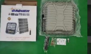 Cacher  TR3 100W   SOLAR  FLOOD  LIGHT