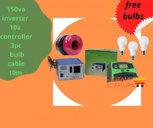 special power full 10amps digital controller ,10m cable and 3pc bulbs, 150va inverter