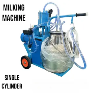 Single Cylinder Milking Machine for Dairy Farms | Portable Cow Milker | Kitali Suppliers