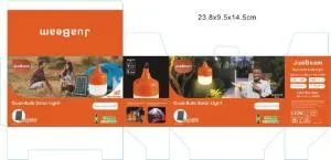 JuaBeam First Generation Solar LED Lamp 💡 | 2000mAh + 3W Panel | kitalisuppliers