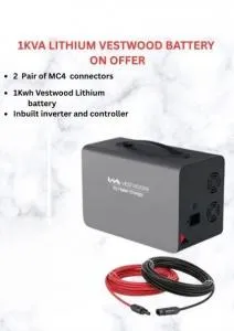 Vestwood 1KW Power Backup System – Reliable Home & Office Backup Solution