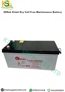 200ah kitali dry cell free maintenance battery.