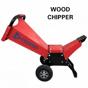 Powerful & Compact Wood Chipper – Efficient Garden Waste Shredder 🌳🪓