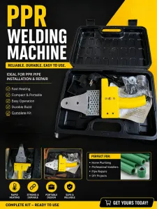 PPR Welding Machine – High-Precision Pipe Fusion Tool for Professionals