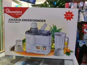 Ramtons 3-in-1 Juicer, Blender & Grinder – Multi-Function Kitchen Appliance for Fresh Juices, Smooth Blends & Fine Grinding 🍓⚡