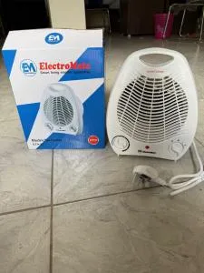 Electromate Fan Room Heater – Portable Fast Heating Fan with Adjustable Temperature Control