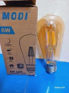 MODI 6W LED Filament Bulb – Vintage Style Energy Saving Light