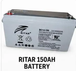 RITAR 150AH Deep Cycle Rechargeable Sealed Lead Acid Battery – Heavy Duty Solar & Backup Power Solution