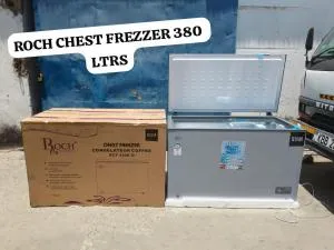 Roch 380L Heavy-Duty Commercial Chest Freezer (RCF-450K-B) – Premium Fast Freezing Technology ❄️
