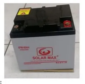 Solarmax 12V 80Ah Deep Cycle Valve Regulated Sealed Gel Solar Battery (6FM-80AH)