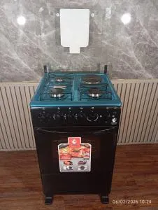 Euroken 50x50 Freestanding 3+1 Gas Cooker & Electric Oven – Premium Smart Cooking Range