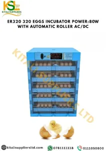320 Eggs Automatic Incubator – Ultra High-Capacity Professional Hatching System