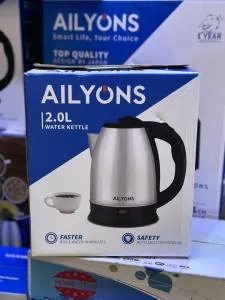 Ailyons 2.0L Stainless Steel Electric Water Kettle (Fast Boil & Auto Shut-Off) – Kitali Suppliers