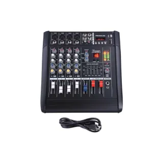4-Channel Audio Mixer – Compact Professional Sound Console