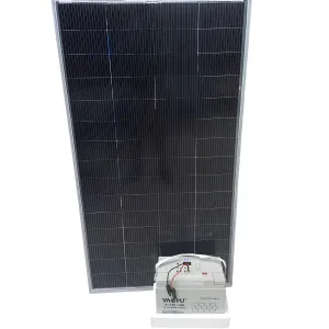 Yachu 12V 100Ah Multifunctional Inverter Power Supply Battery & Solar Panel Full Kit