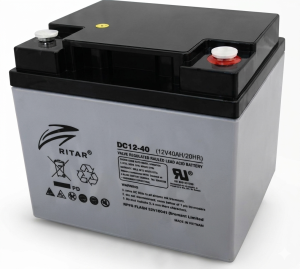 Ritar 40Ah 12V Solar Gel Deep Cycle Battery – Compact Maintenance Free Energy Storage Solution