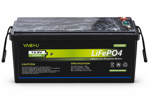 Yachu 12.8V 200Ah LiFePO4 Lithium Iron Phosphate Battery