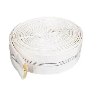 Heavy Duty Canvas Heat Resistant Water Hose Pipe 2" x 100m | High-Pressure Flexible Irrigation & Fire Fighting Hose