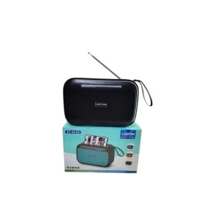 Caston ST-A123 Portable Wireless Solar Speaker – Bluetooth Speaker with Built-in Solar Charging, FM Radio, USB/TF Support & Rechargeable Battery