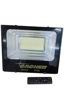400W Cacher Solar LED Floodlight with Remote Control – Ultra-Bright Outdoor Security Light